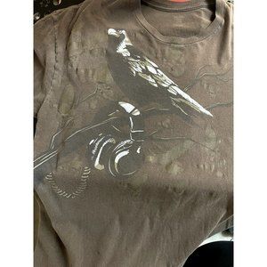 Falcon T-shirt Birds of Prey Brown T-shirt #0090